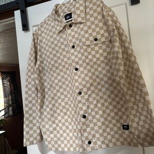 Vans Tan Checkered Men's Shirt Jacket